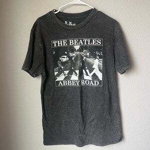 The Beatles Charcoal Graphic Tee